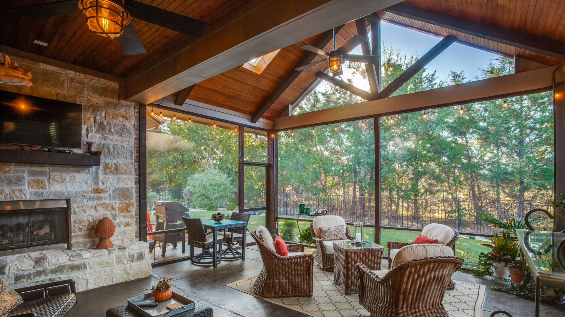 enclosed patio