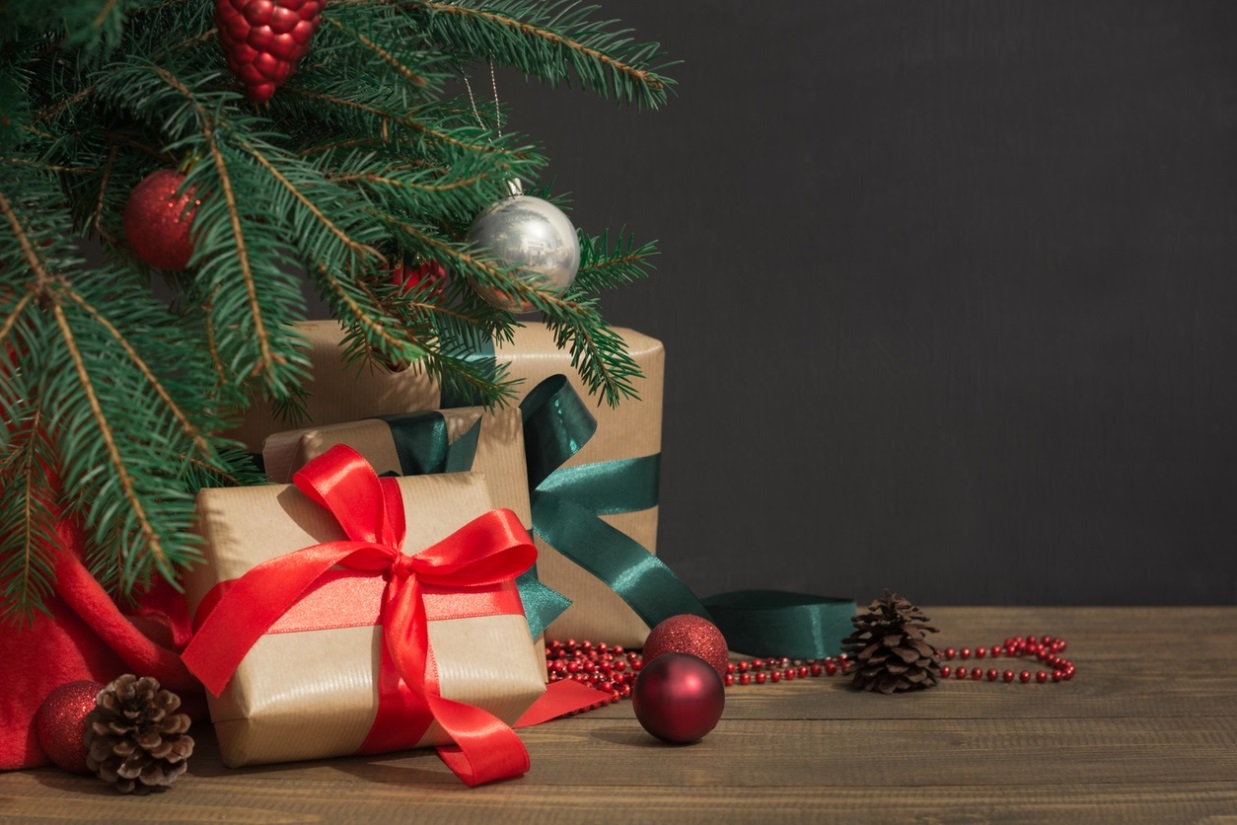 Presents under the tree