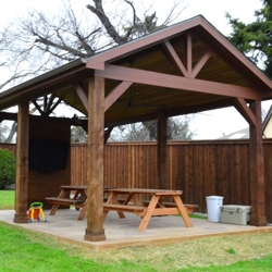 Dallas Custom Backyard Cabana.