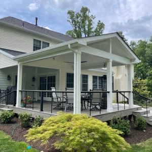 Add on an open porch to your outdoor experience