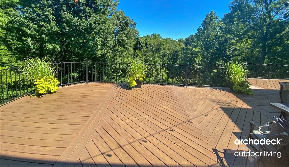 wooden deck