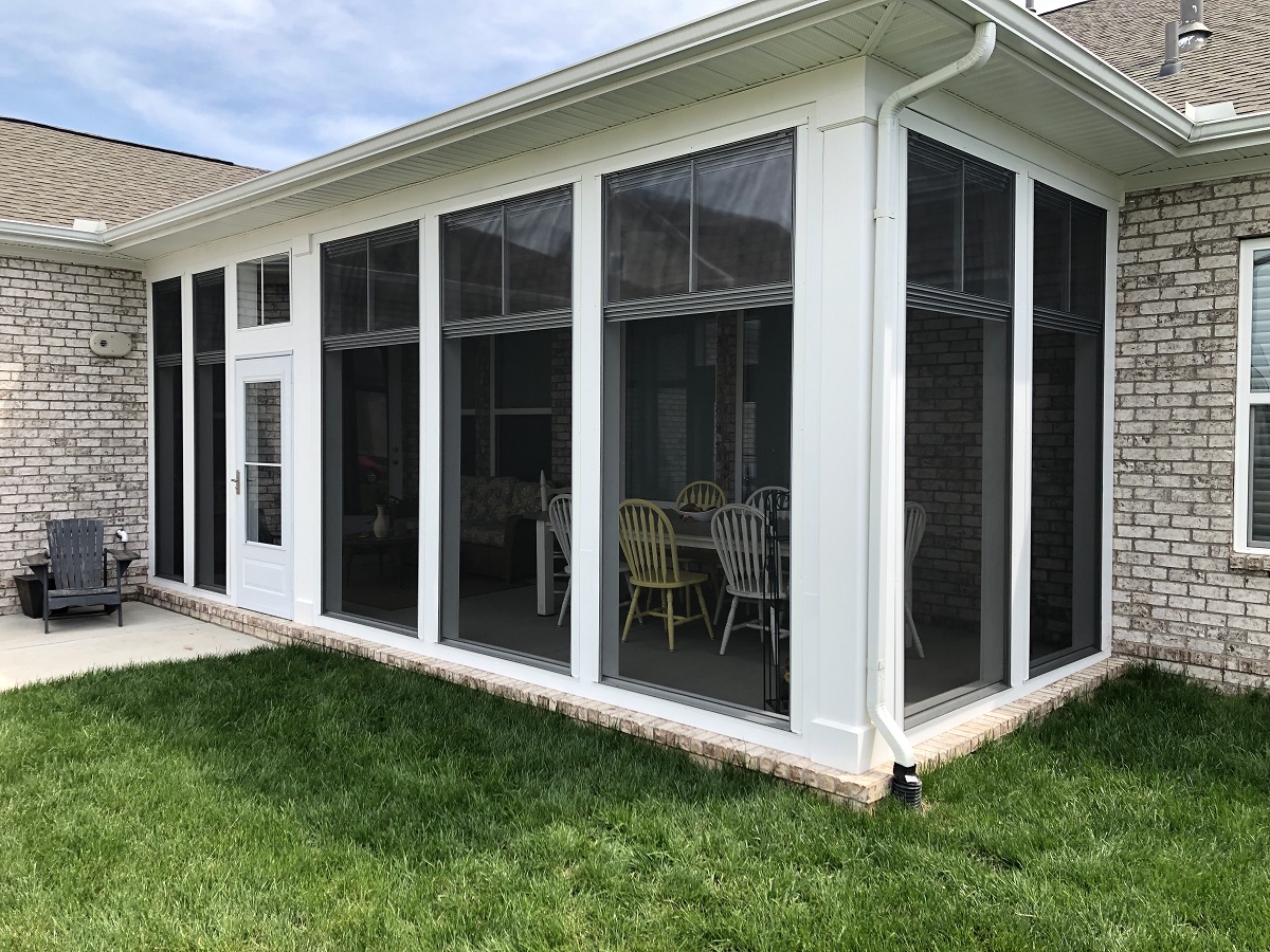 Screen porch in Weaverville, NC