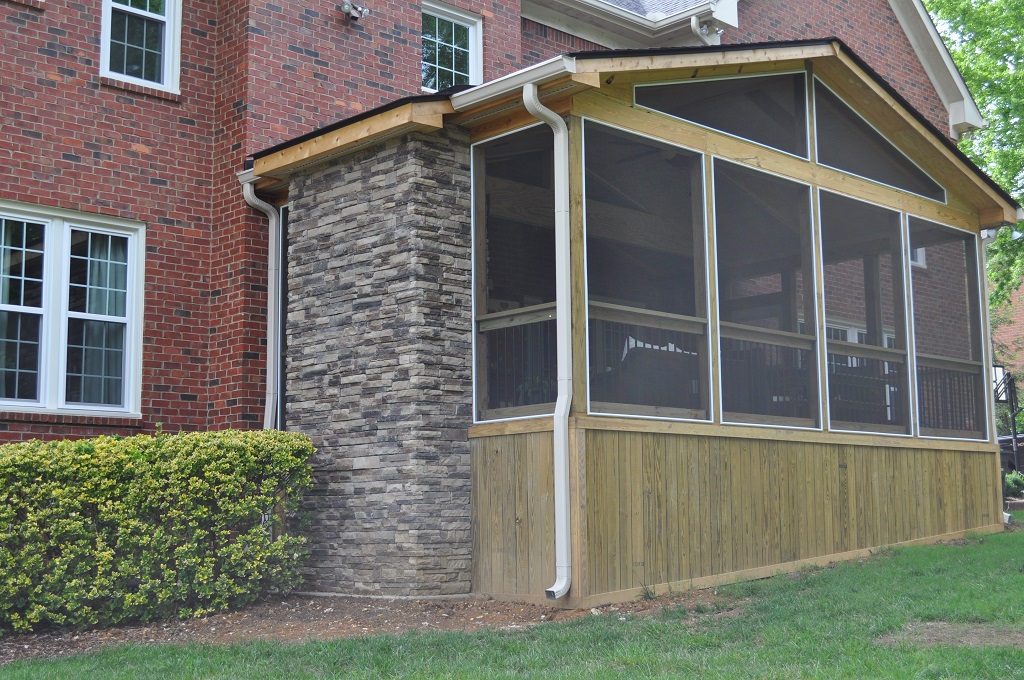 screened in porch