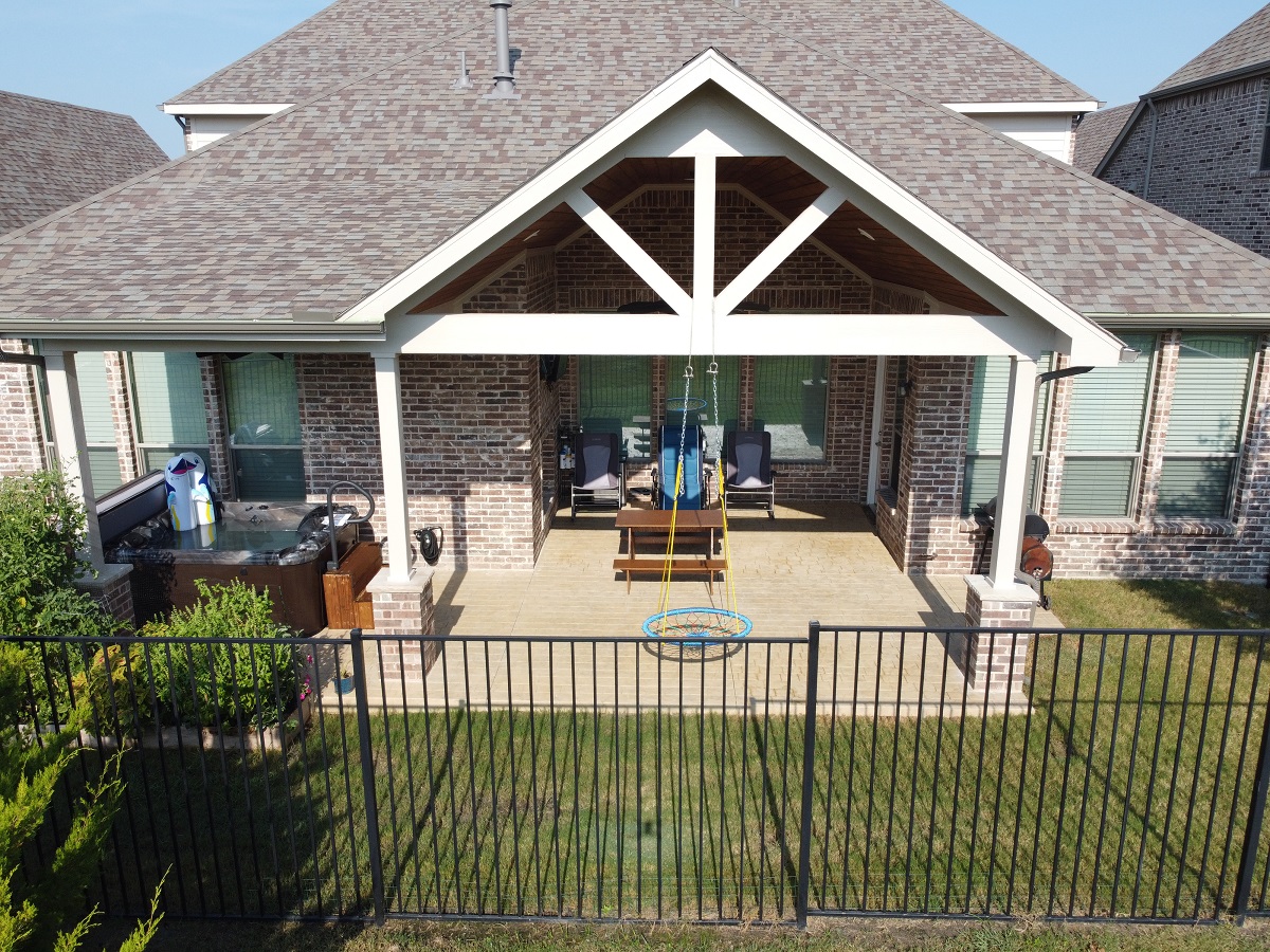 Extending a Covered Patio Increases Outdoor Enjoyment.