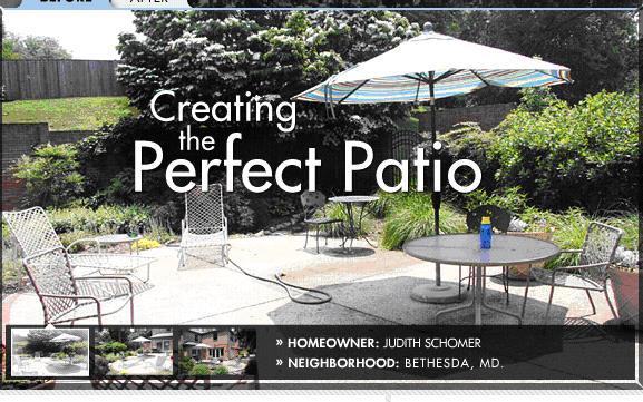 Creating the perfect patio