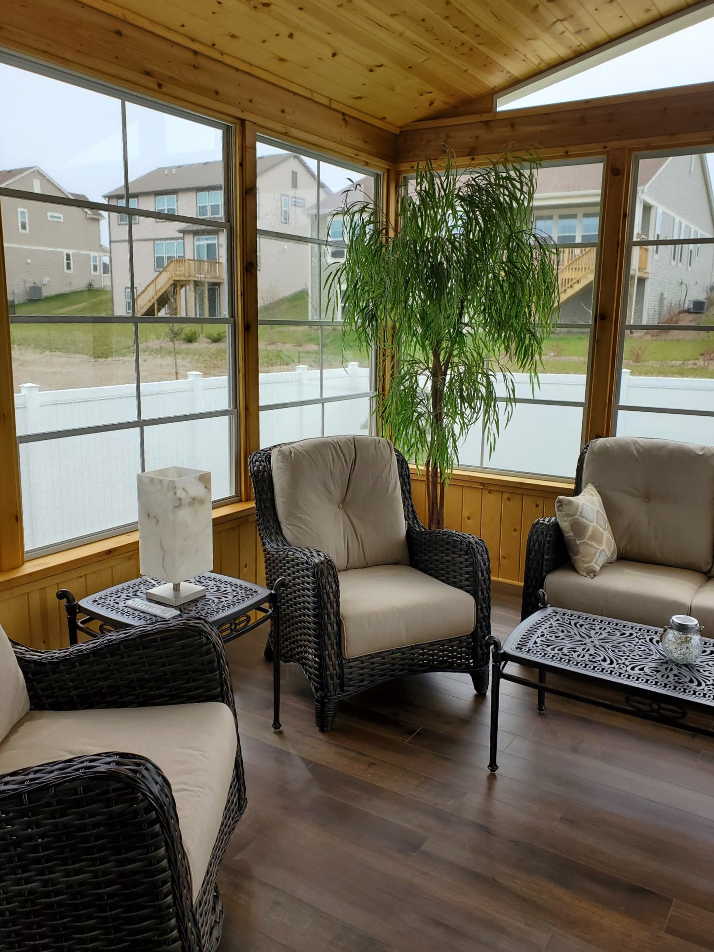 Custom 3-Season Porch in Crystal Lake, IL.