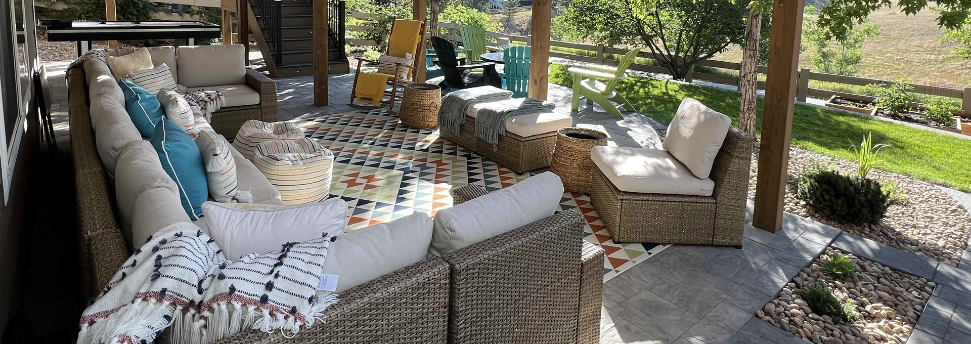 Builders patio set hot sale