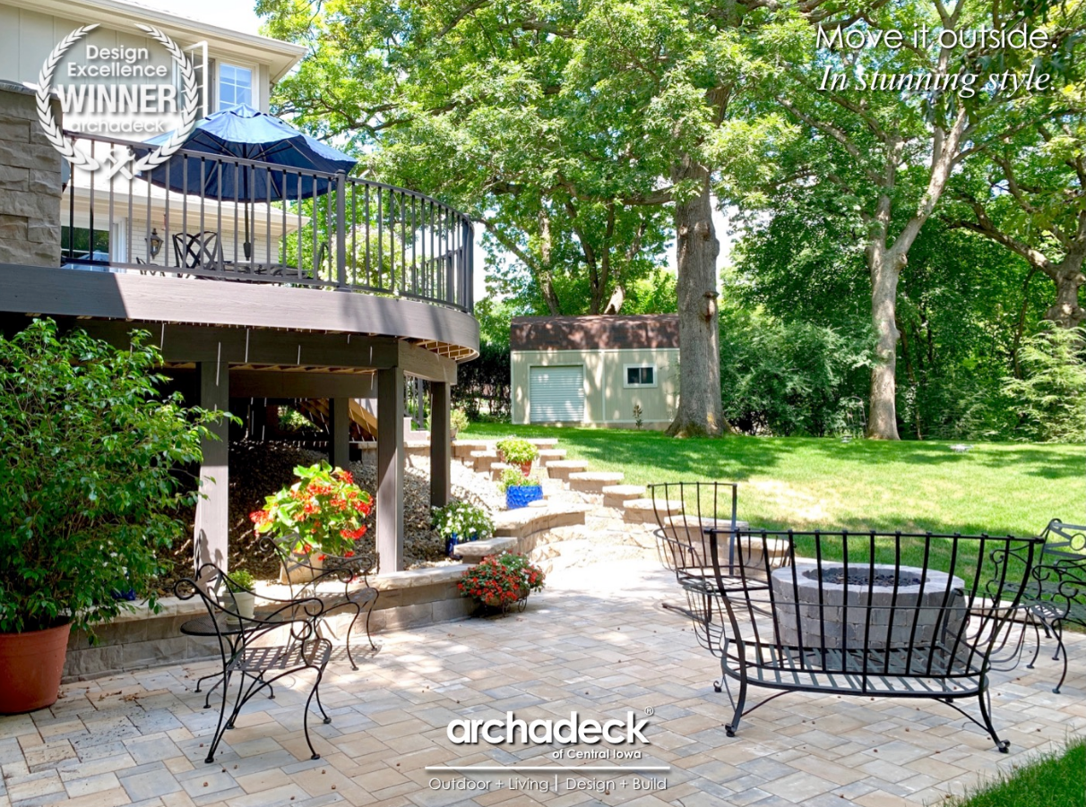 outdoor living space
