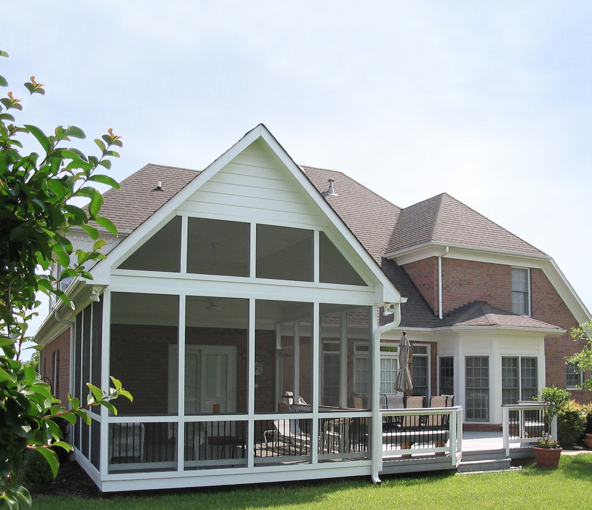 Akron Deck and Screened Porch Combination