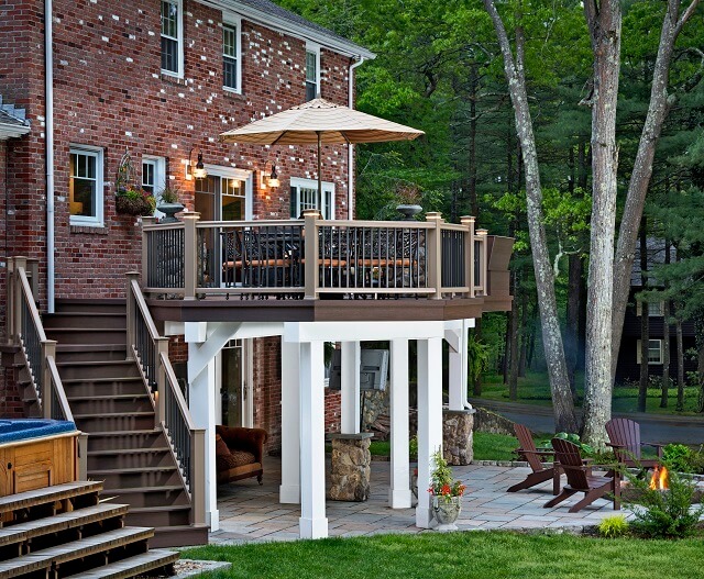 composite deck and patio