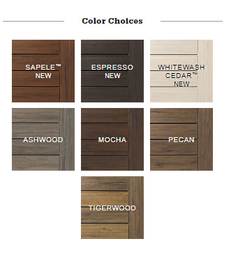 TimberTech Legacy color choices
