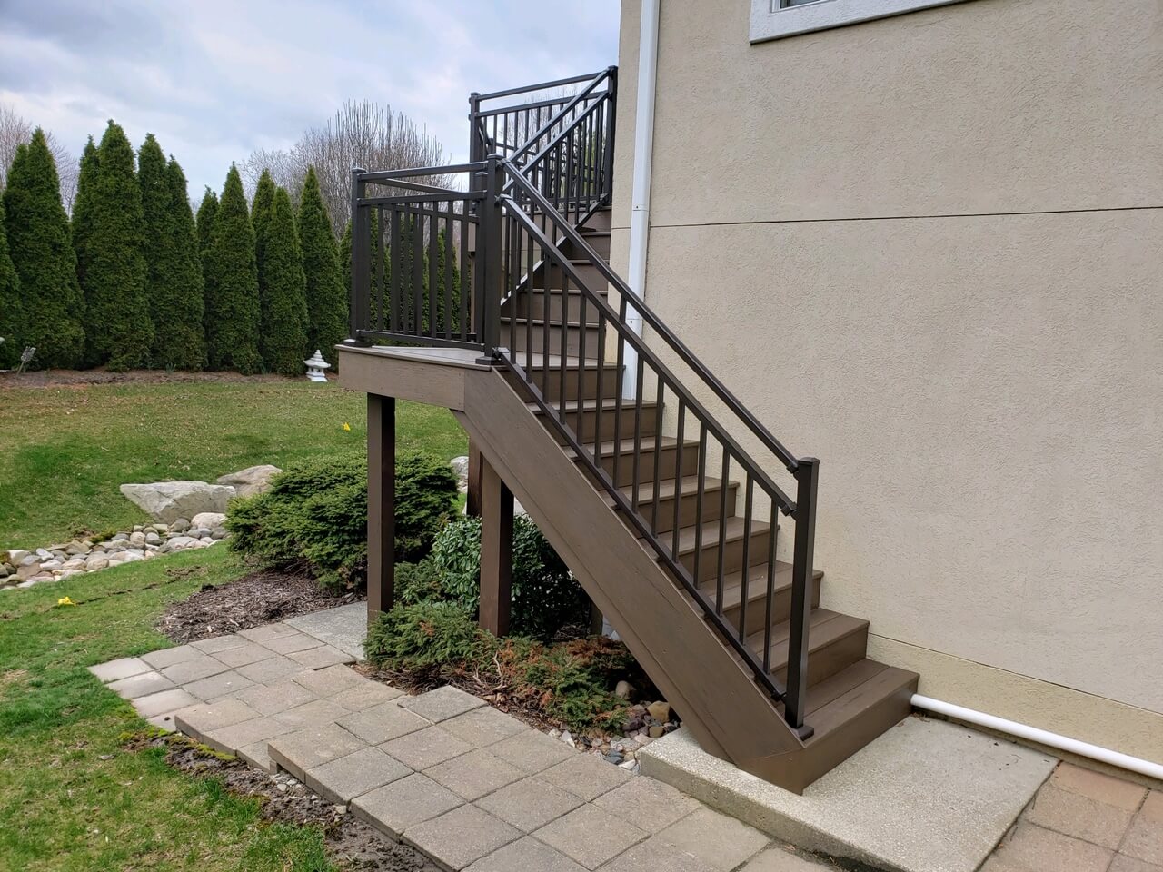 Deck staircase