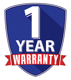 One year warranty