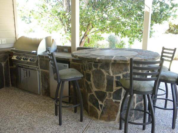 Outdoor BBQ Design in Austin, TX 78758