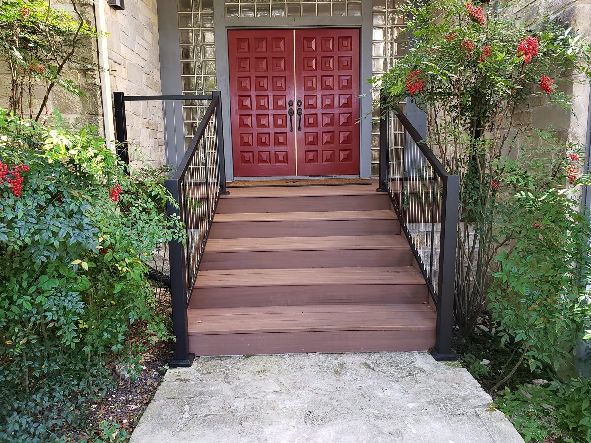 Front entry deck 