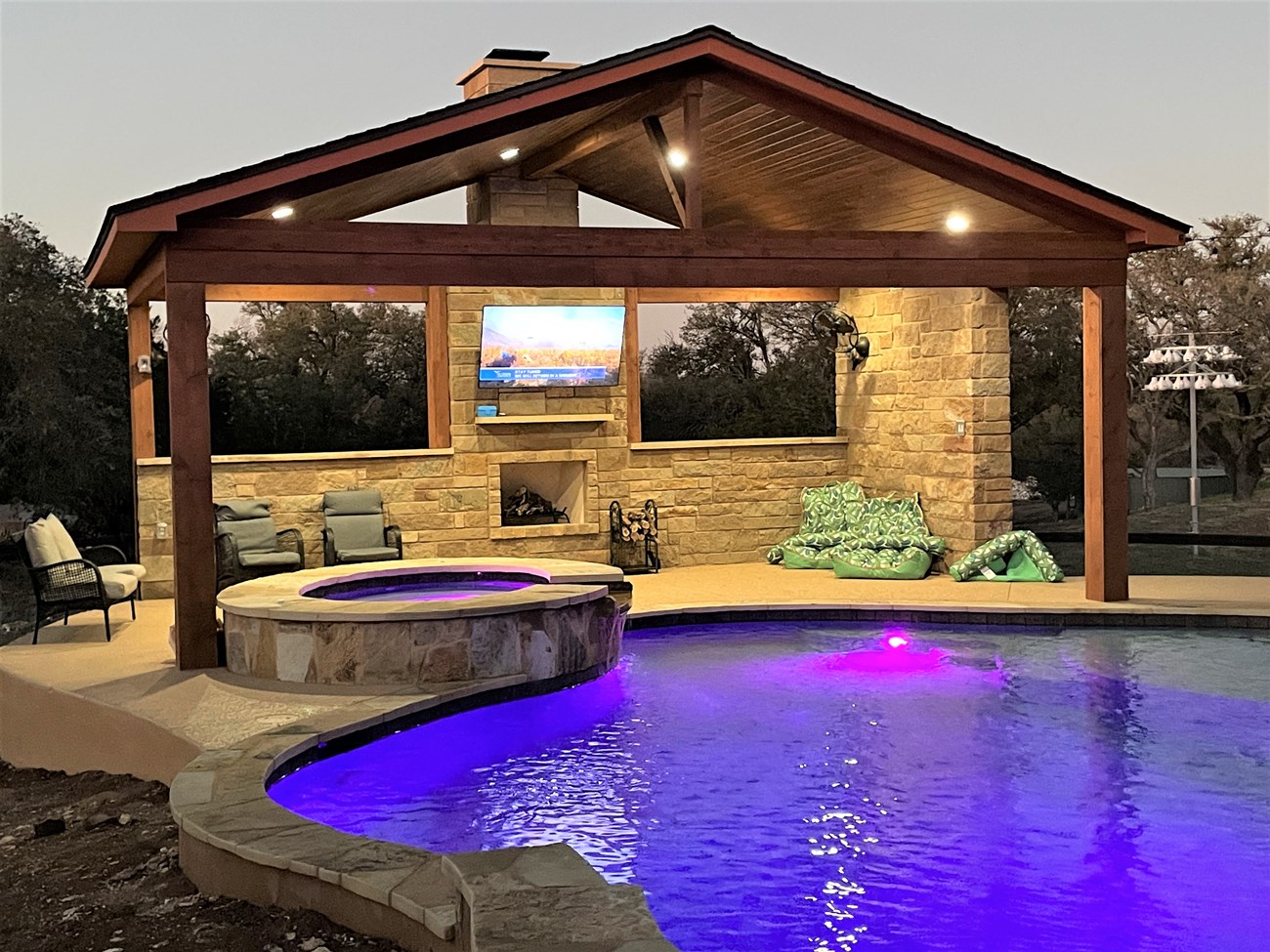 Leander TX Pool Pavilion