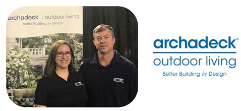 Derek & Carissa Crews, owners Archadeck of Birmingham