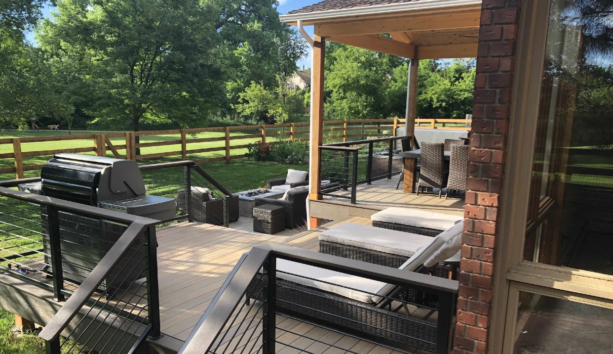Deck Roof and Patio Combination Space in Jefferson County
