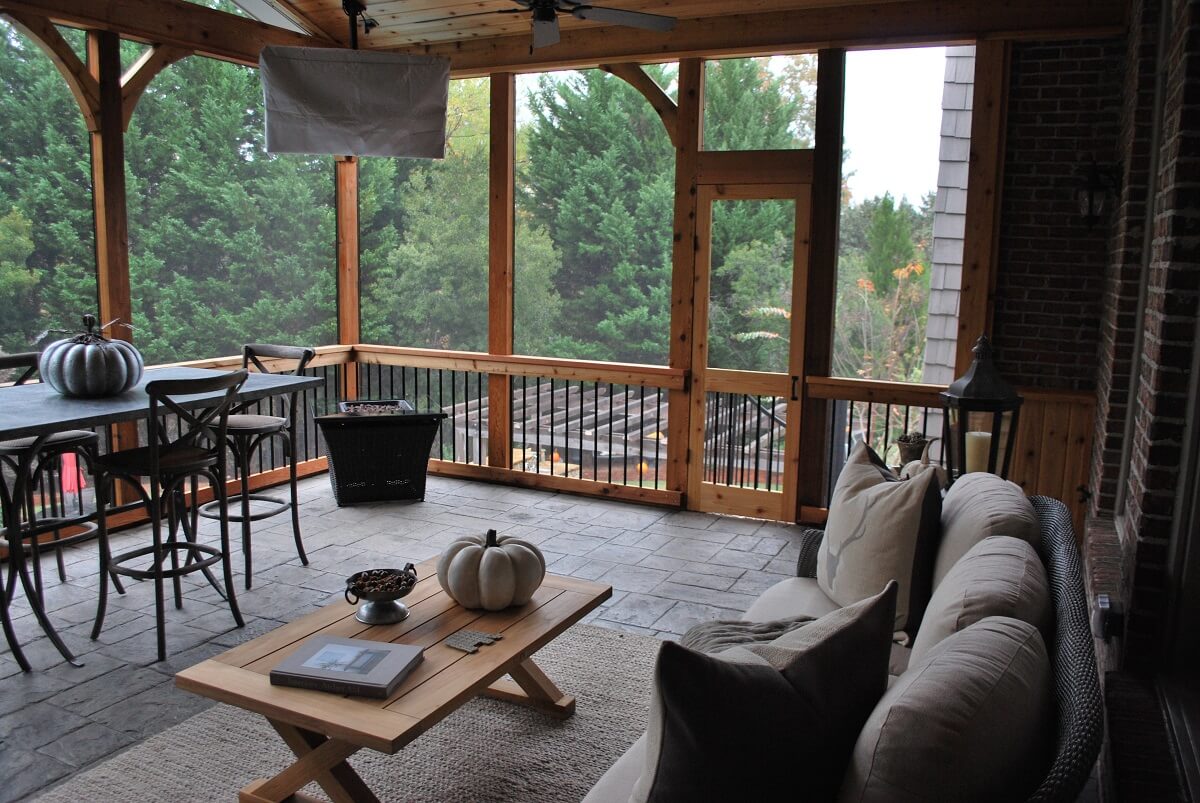 screened porch design ideas