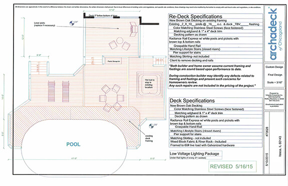 Pool Deck blueprint