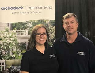 Derek & Carissa Crews, owners Archadeck of Birmingham