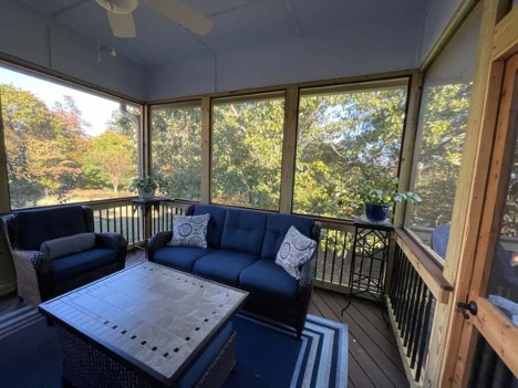 Which porch is best for heat, humidity and insect protection?
