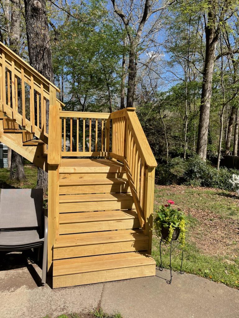North Shelby county Deck Landing Details