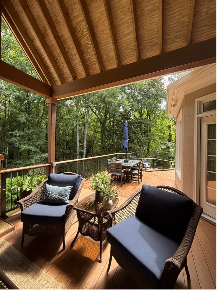 Covered deck builders