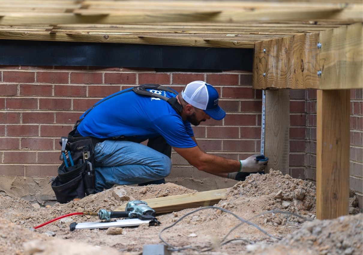 Macon deck built to code