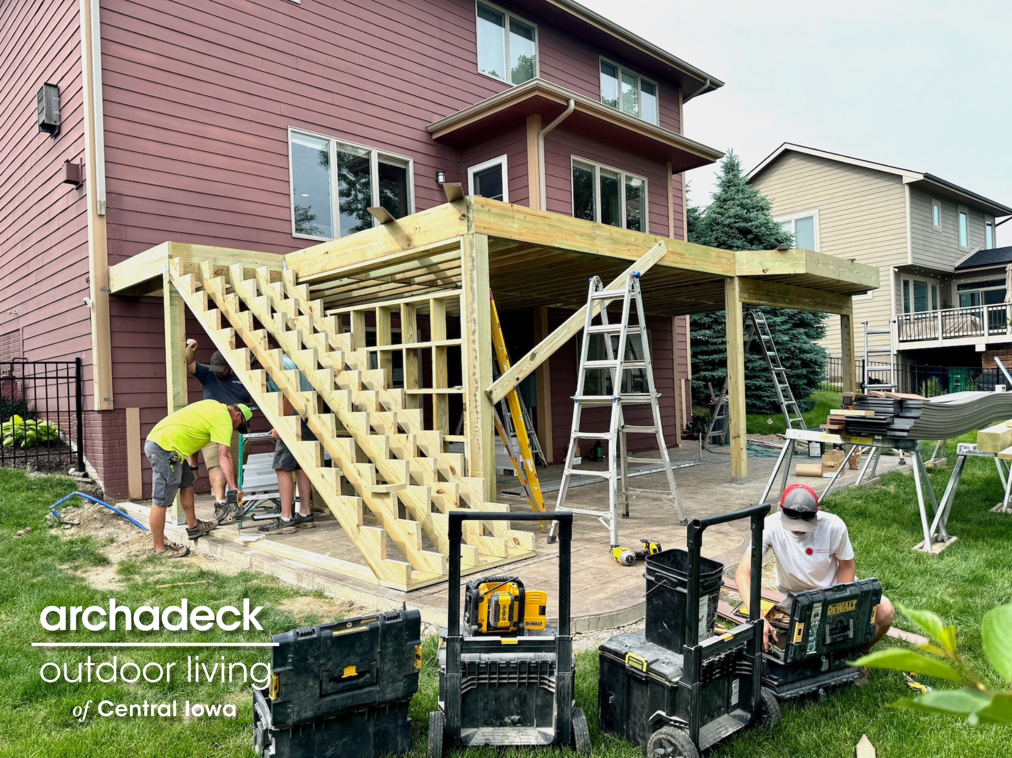 des moines iowa deck builder