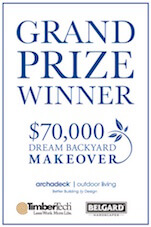 Grand prize sign