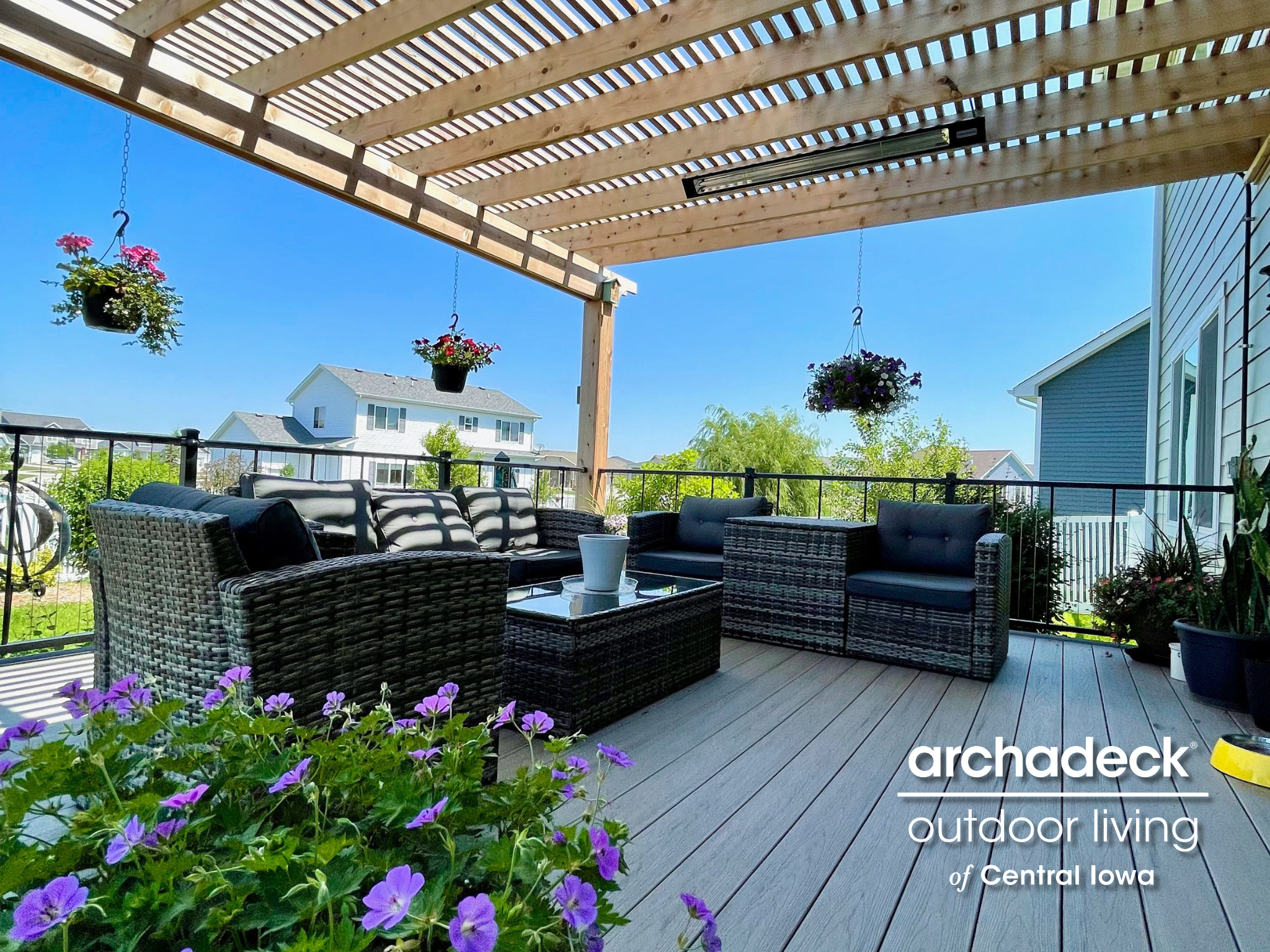 pergola builder des moines iowa