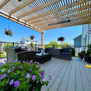 pergolas and other shade structures in johnston