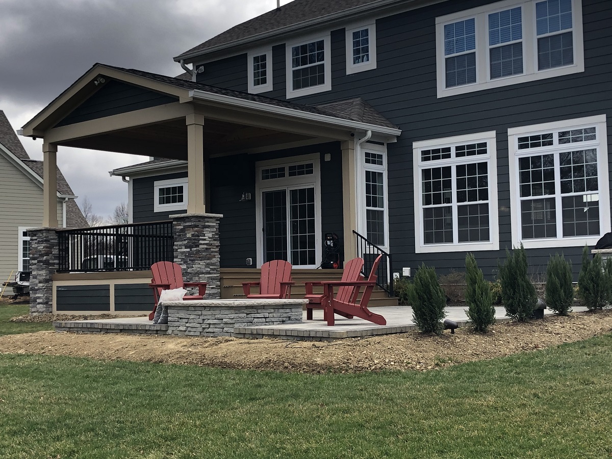 New Albany OH covered porch builders