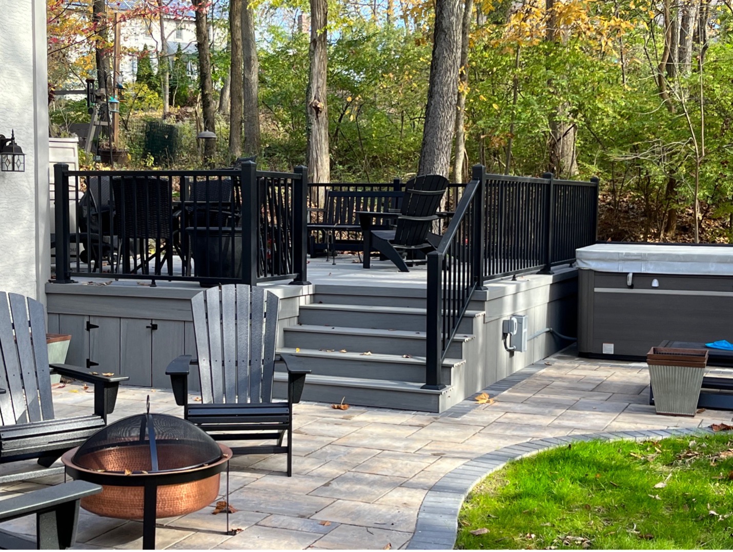 how to create outdoor living zones