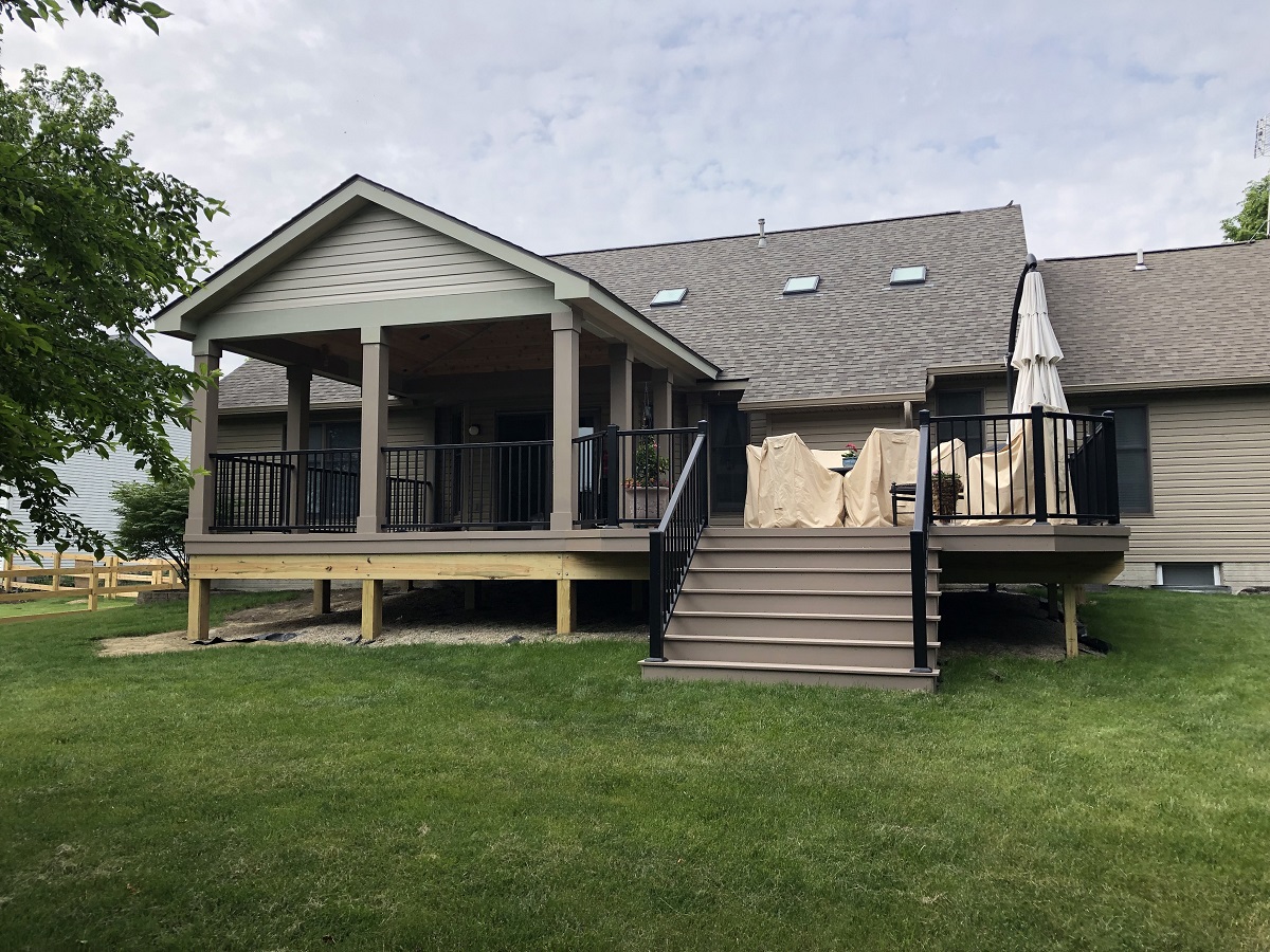 TimberTech deck and porch builders London OH.
