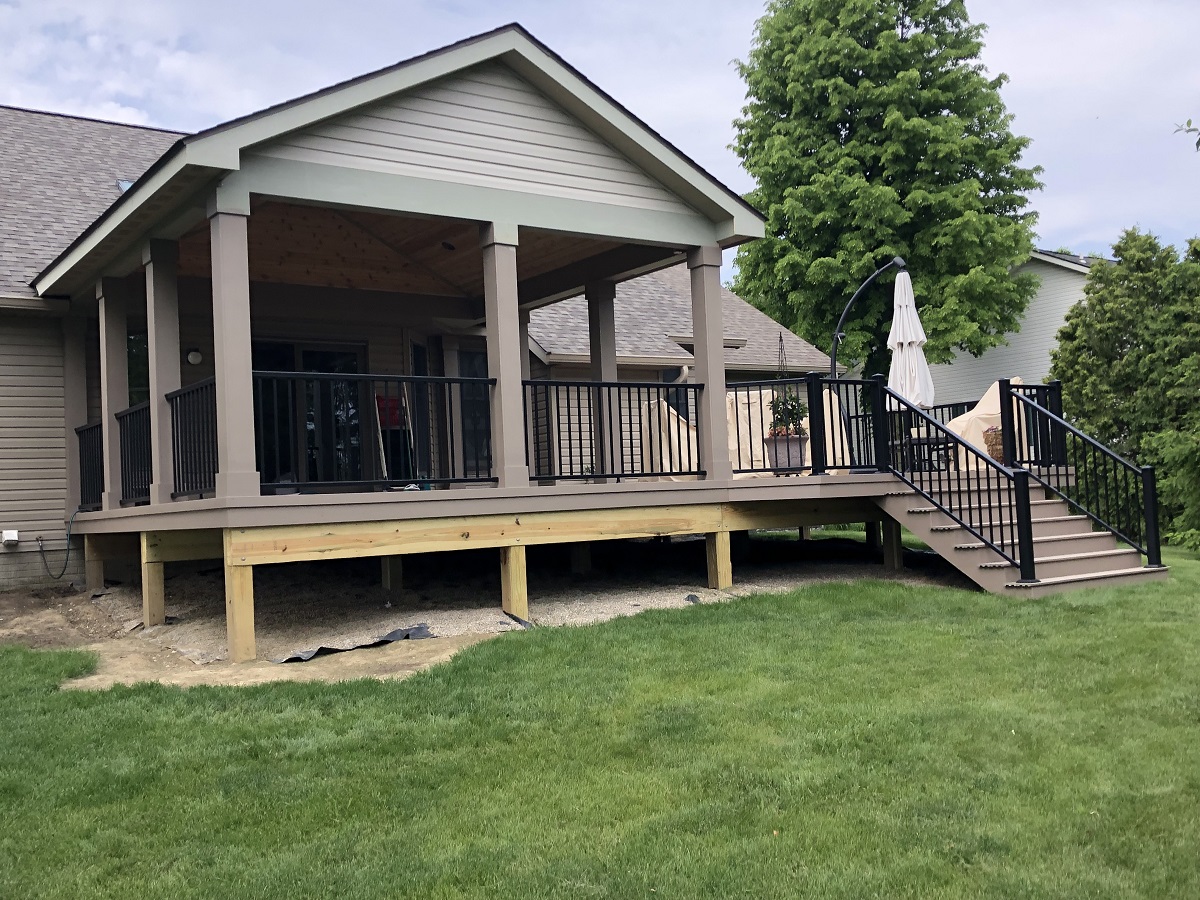 TimberTech deck and porch builders London OH.