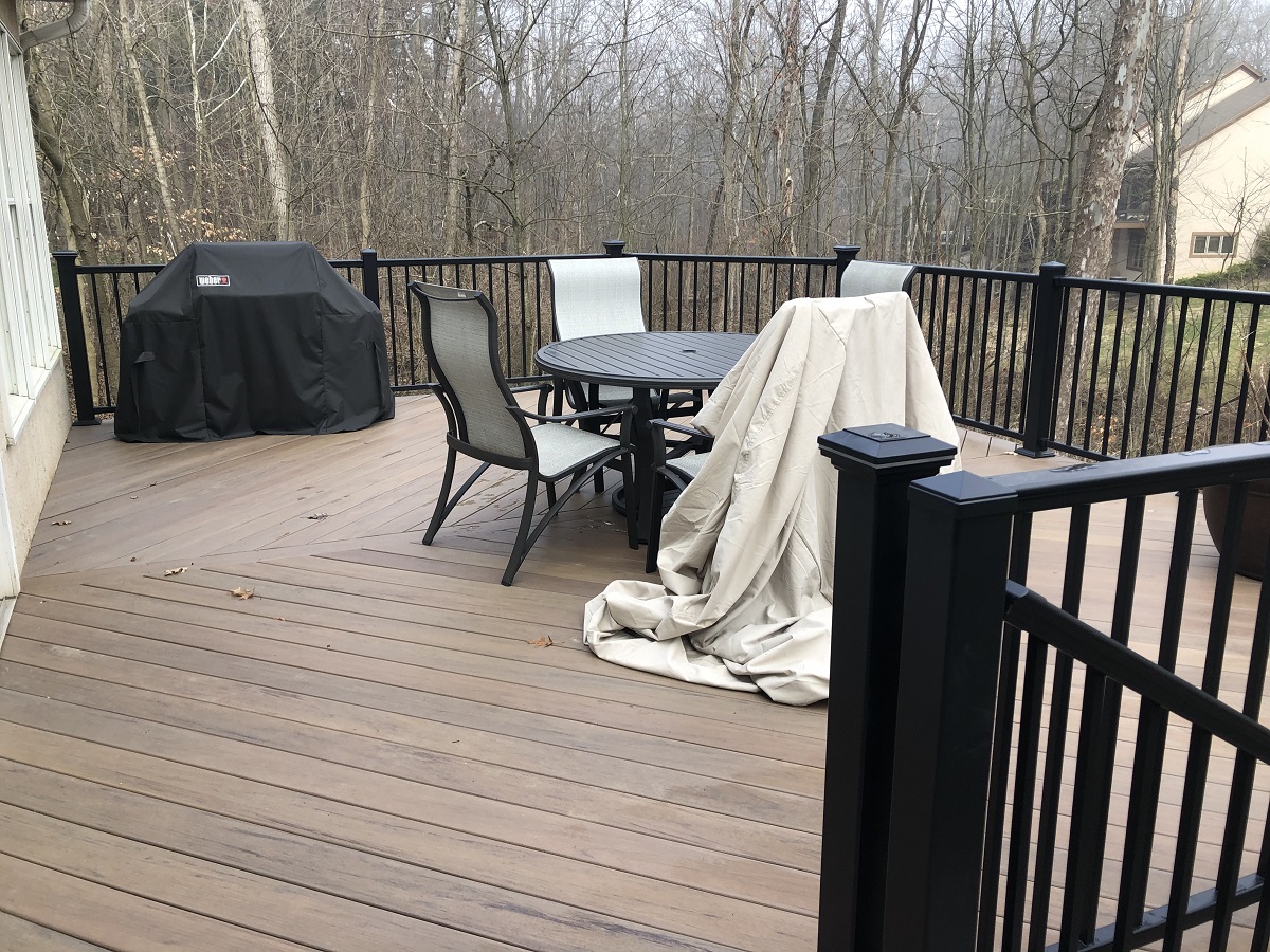 Redecking as an option to upgrading an elevated deck.