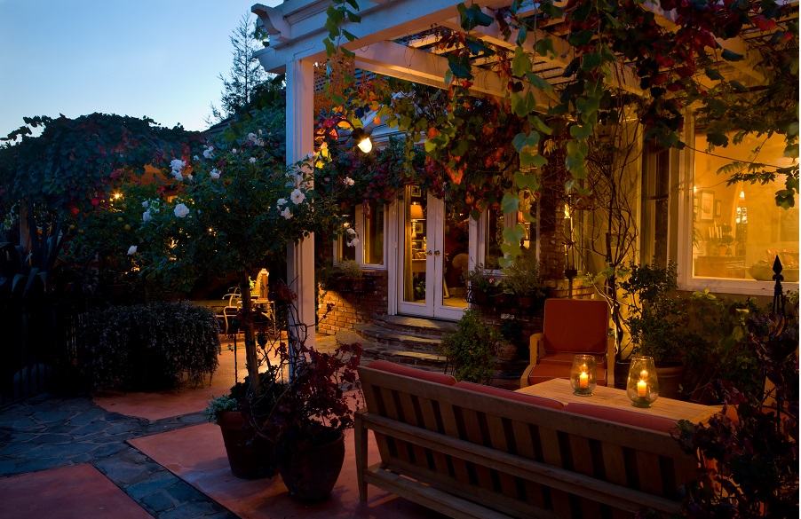 Natural Stone Patio and pergola