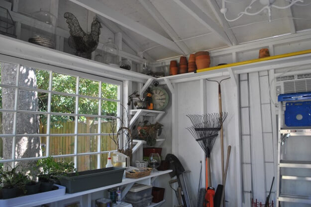 A place for everything and everything in it's place Garden shed in Columbia SC 2
