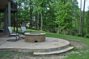 NE Columbia fire pit and patio addition.