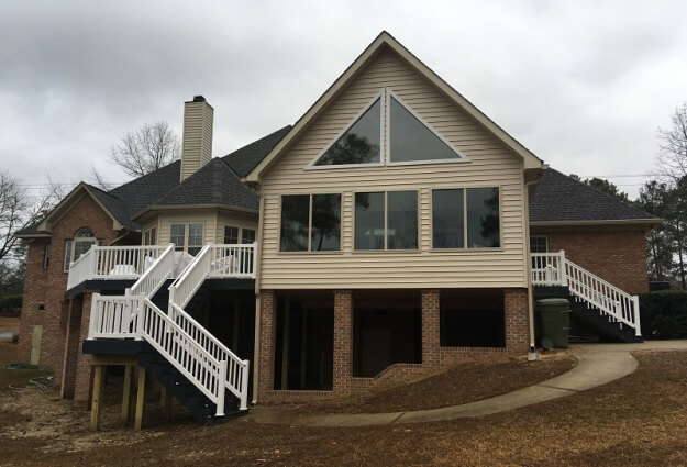 Columbia SC Sunroom and Deck Combination in Lost Creek