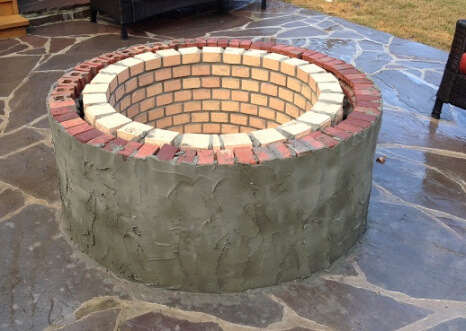 Fire pit construction in Columbia SC