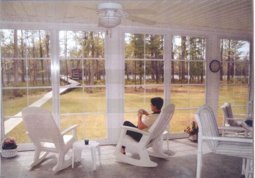 Imagine enjoying the view of the lake from your very own 3 or 4 season room by Archadeck of Central SC