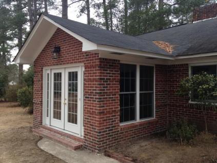 Forest Acres Entry Sunroom addition in Columbia SC