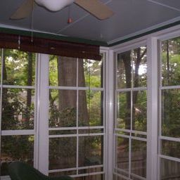 Interior of 3- season room in Columbia SC by Archadeck of Central SC