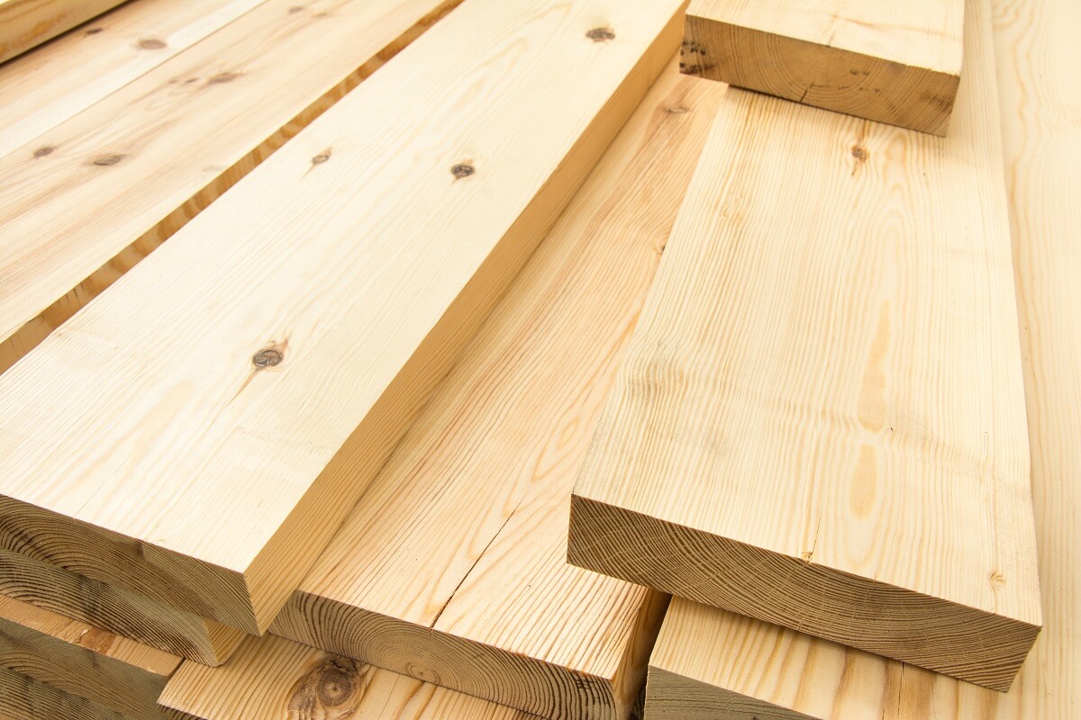 Wood for deck