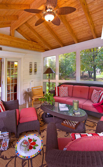 Screened in Porches That Blend Right Into Your Home