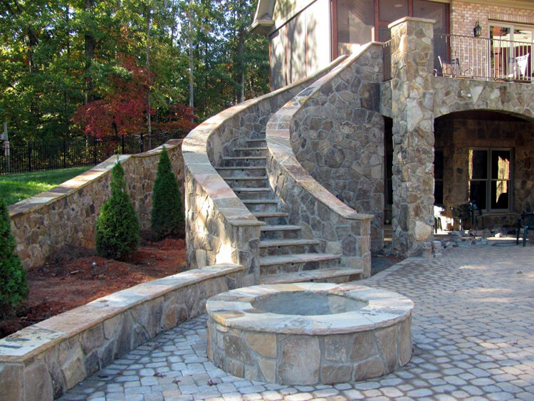 Adding Stone to Your Outdoor Living Charlotte Patio