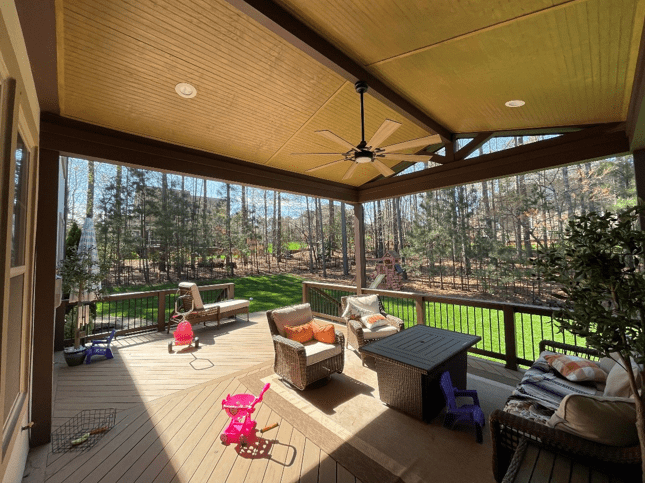 large open porch